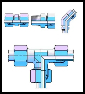 Kobelco Hidrolik Bağlantı Elemanları